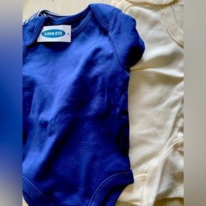 Old Navy onesies 3-6 months